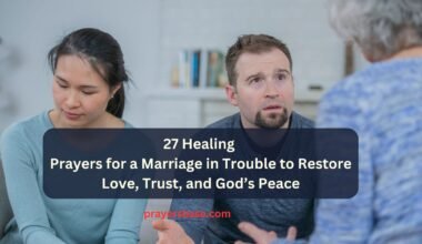 Prayers for a Marriage in Trouble