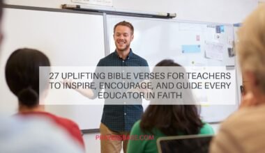 Bible Verses for Teachers