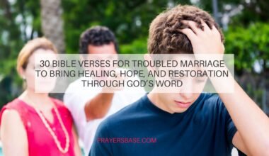 Bible Verses for Troubled Marriage