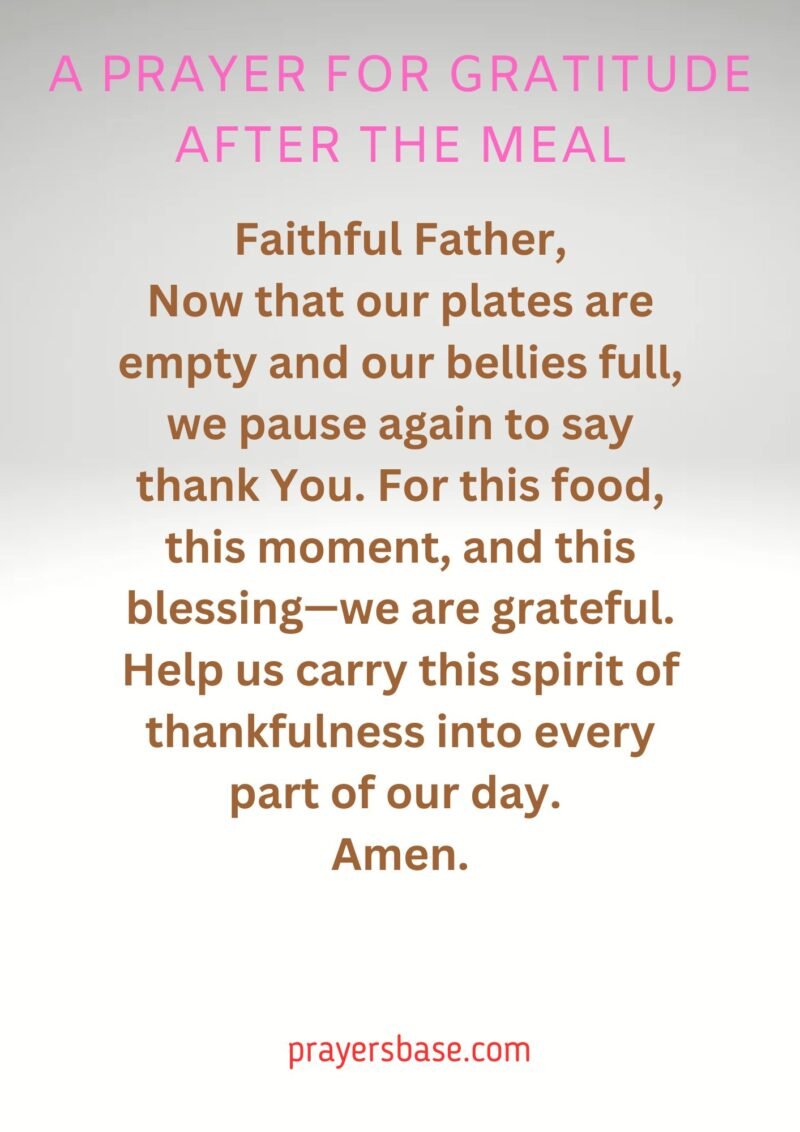 21 Meaningful Prayers for a Meal to Bless Your Food, Family, and ...