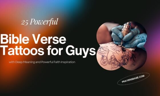 Bible Verse Tattoos for Guys