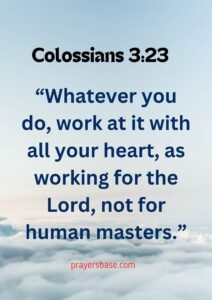 Colossians 3:23