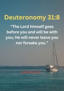 Deuteronomy 31:8