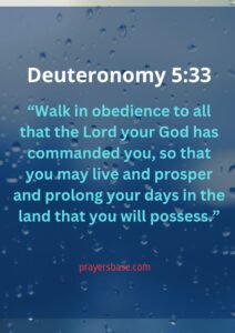 Deuteronomy 5:33