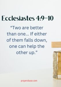Ecclesiastes 4:9–10