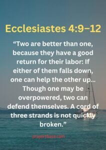 Ecclesiastes 4:9–12