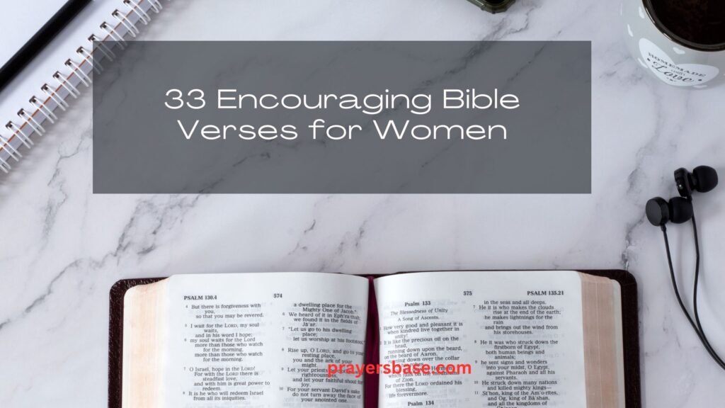 Encouraging Bible Verses for Women