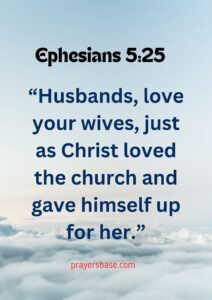 Ephesians 5:25