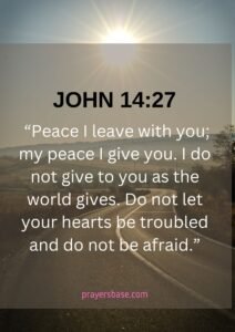 God Will Give You Peace