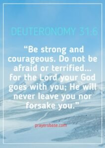 God Will Never Leave You