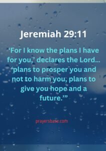 Jeremiah 29:11