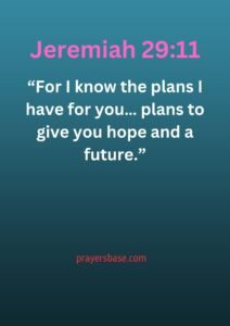 Jeremiah 29:11