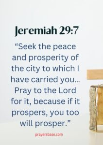 Jeremiah 29:7