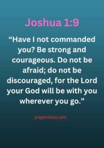 Joshua 1:9