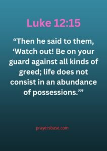 Luke 12:15
