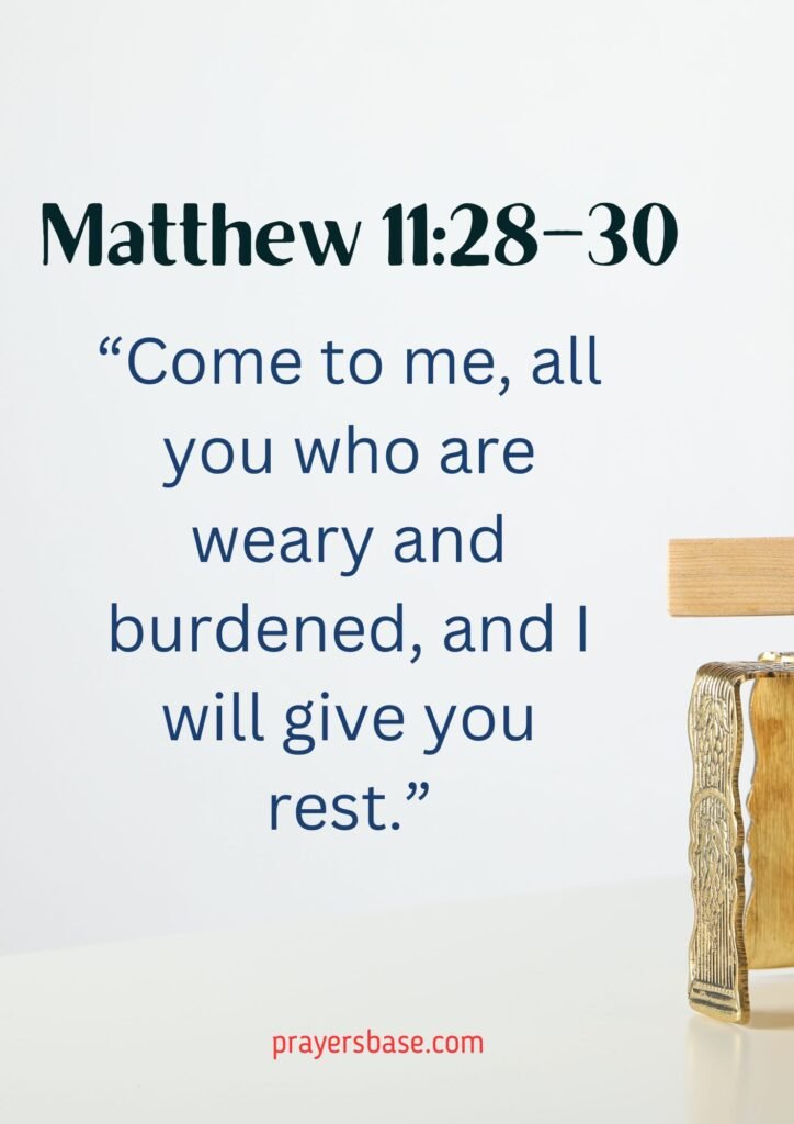 Matthew 11:28–30