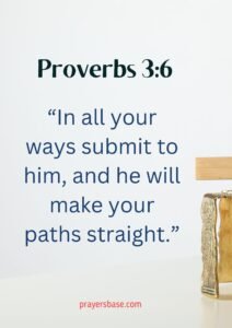 Proverbs 3:6