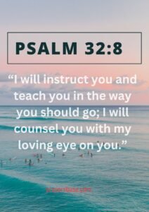 Psalm 32:8