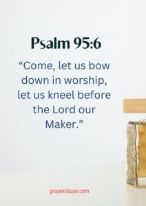 Psalm 95:6