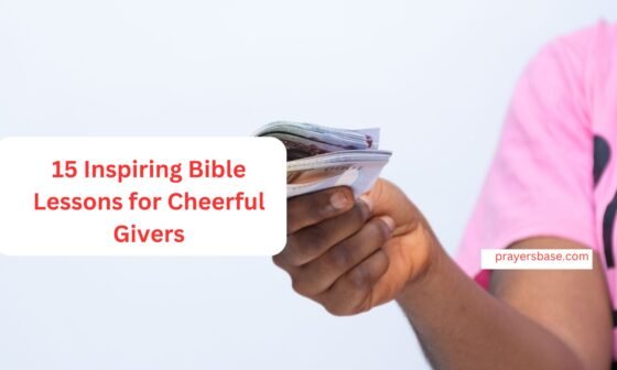Bible Lessons for Cheerful Givers