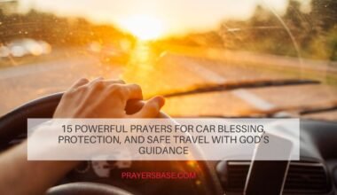 Prayers for Car Blessing