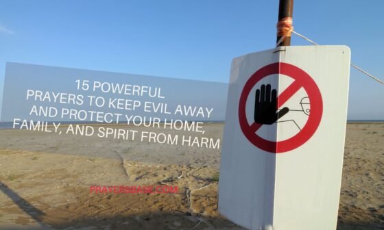Prayers to Keep Evil Away