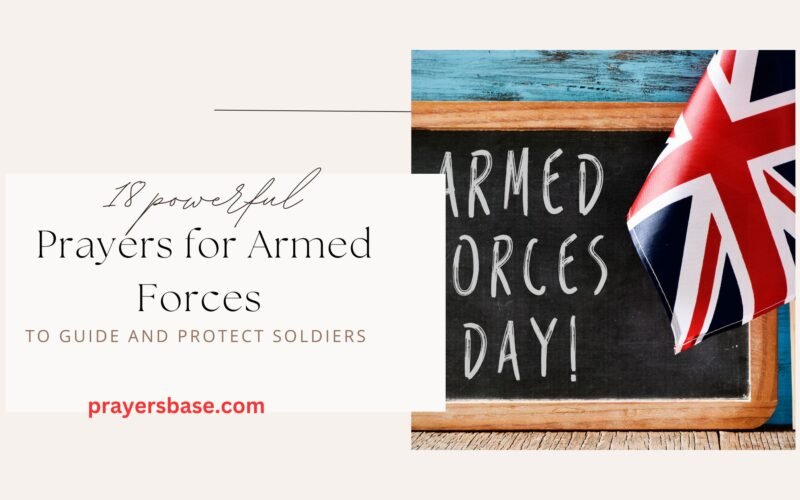 Prayers for Armed Forces