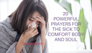 Prayers for the Sick