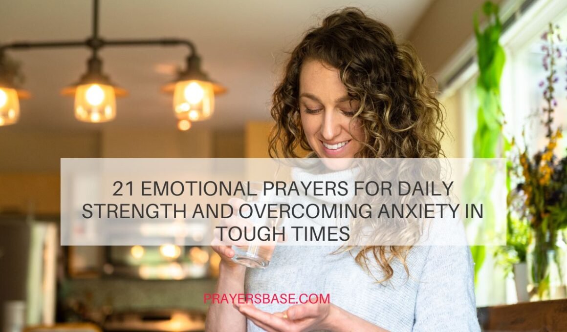 Emotional Prayers for Daily Strength