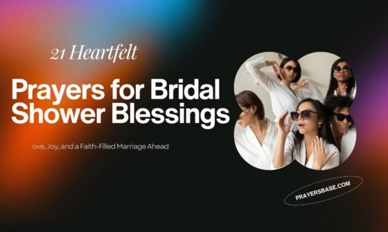 Prayers for Bridal Shower Blessings