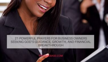 Prayers for Business Owners