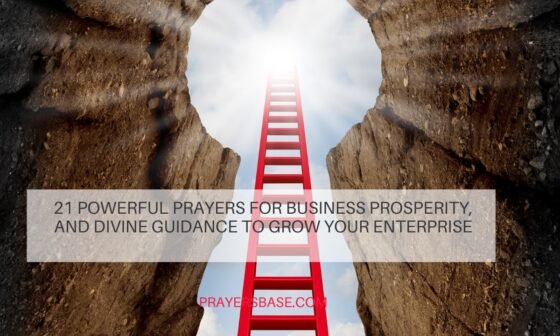 Prayers for Business Prosperity