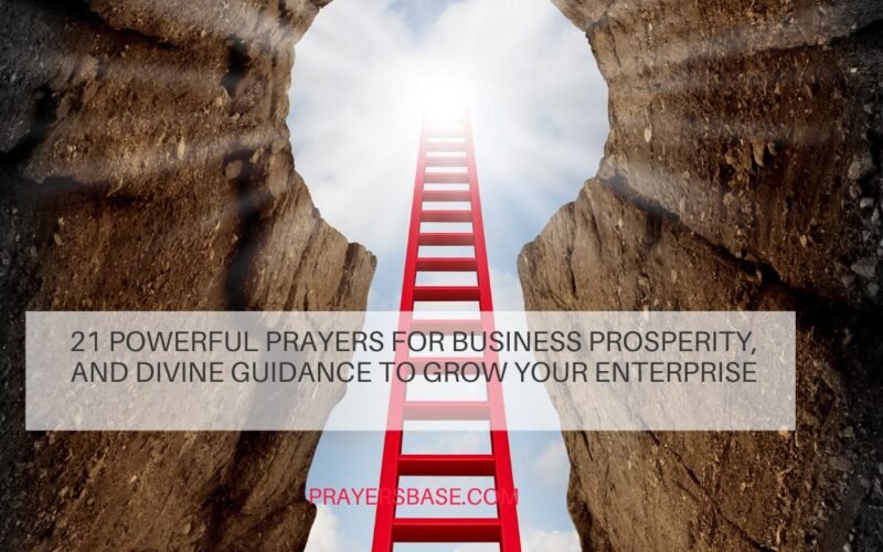 Prayers for Business Prosperity