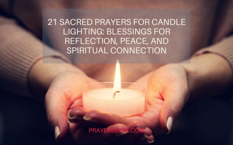 Prayers for Candle Lighting