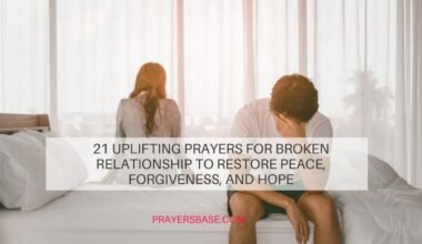 Prayers for Broken Relationship