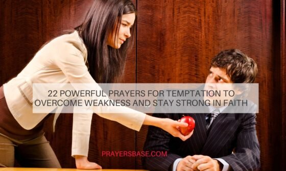 Prayers for Temptation