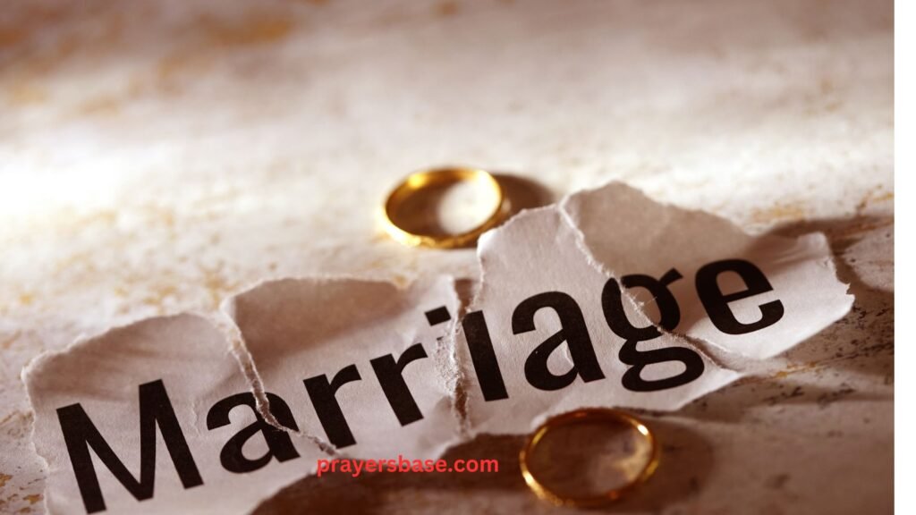 Prayers for Broken Marriage