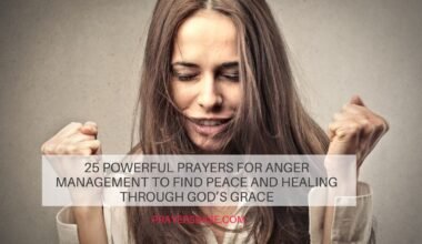 Prayers for Anger