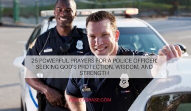 Prayers for a Police Officer