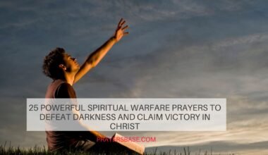 Spiritual Warfare Prayers