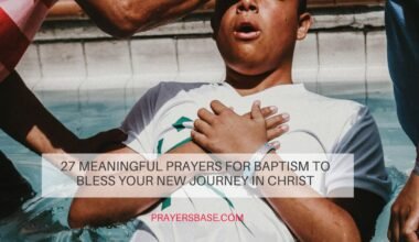 Prayers for Baptism