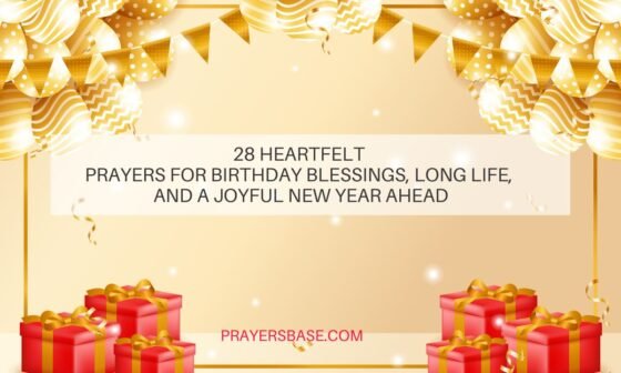 Prayers for Birthday Blessings