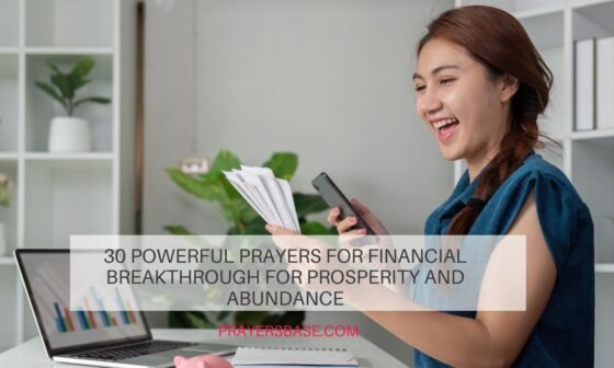 Prayers for Financial Breakthrough