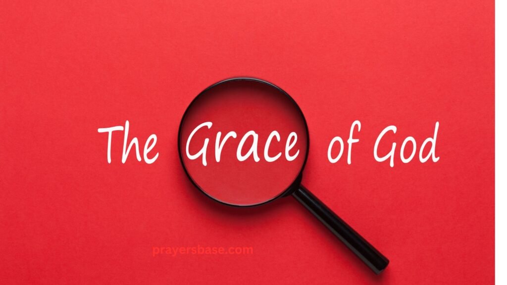 Examples of Grace in the Bible