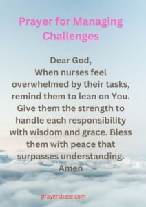 Prayer for Managing Challenges