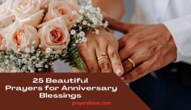 Prayers for Anniversary Blessings