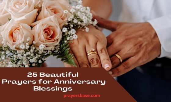 Prayers for Anniversary Blessings