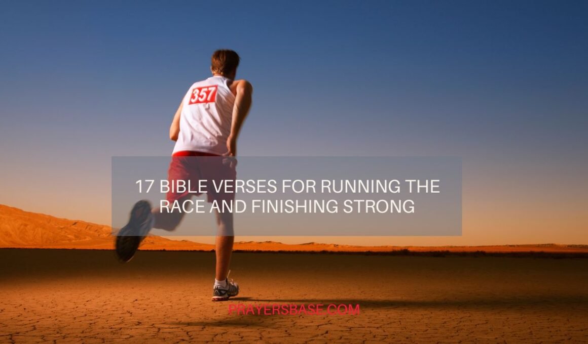 Bible Verses for Running the Race