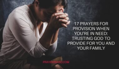 Prayers for Provision When You're in Need
