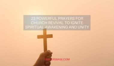 Prayers for Church Revival